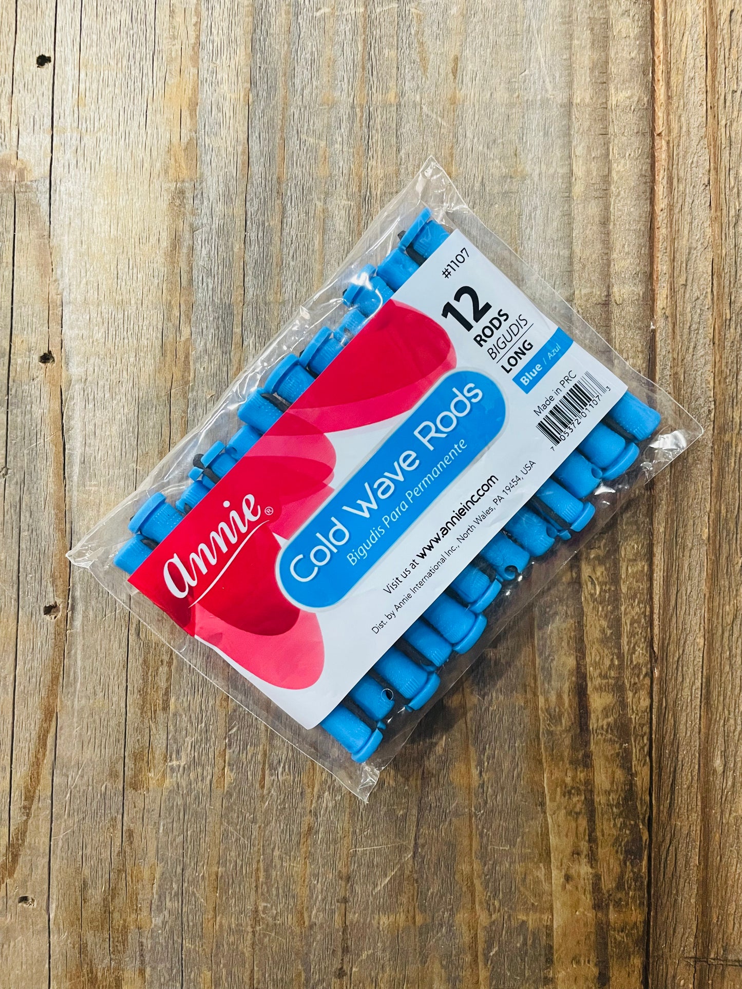 COLD WAVE LONG ROD - BLUE - 12 PACK