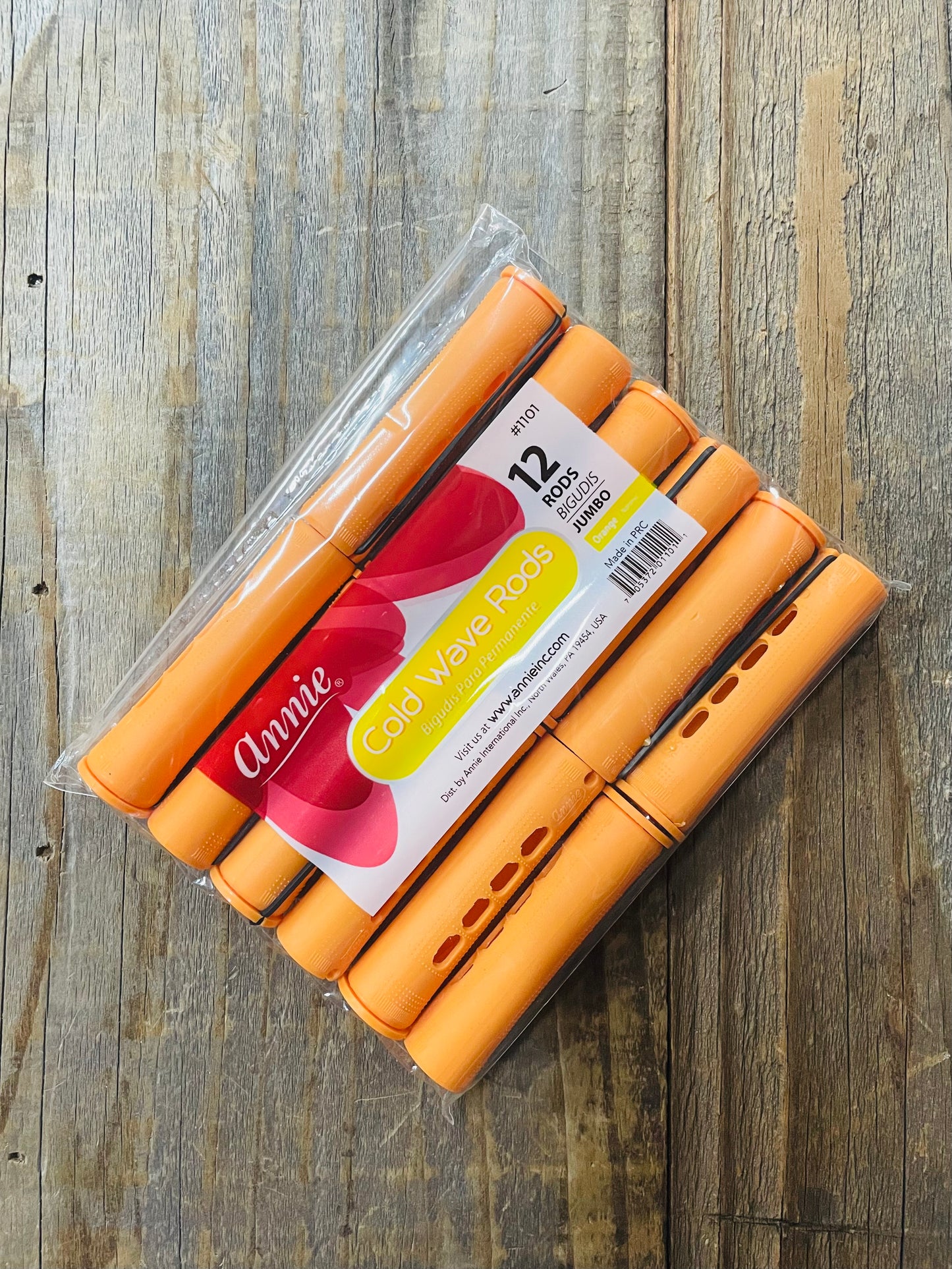 COLD WAVE LONG ROD - ORANGE - 12 PACK