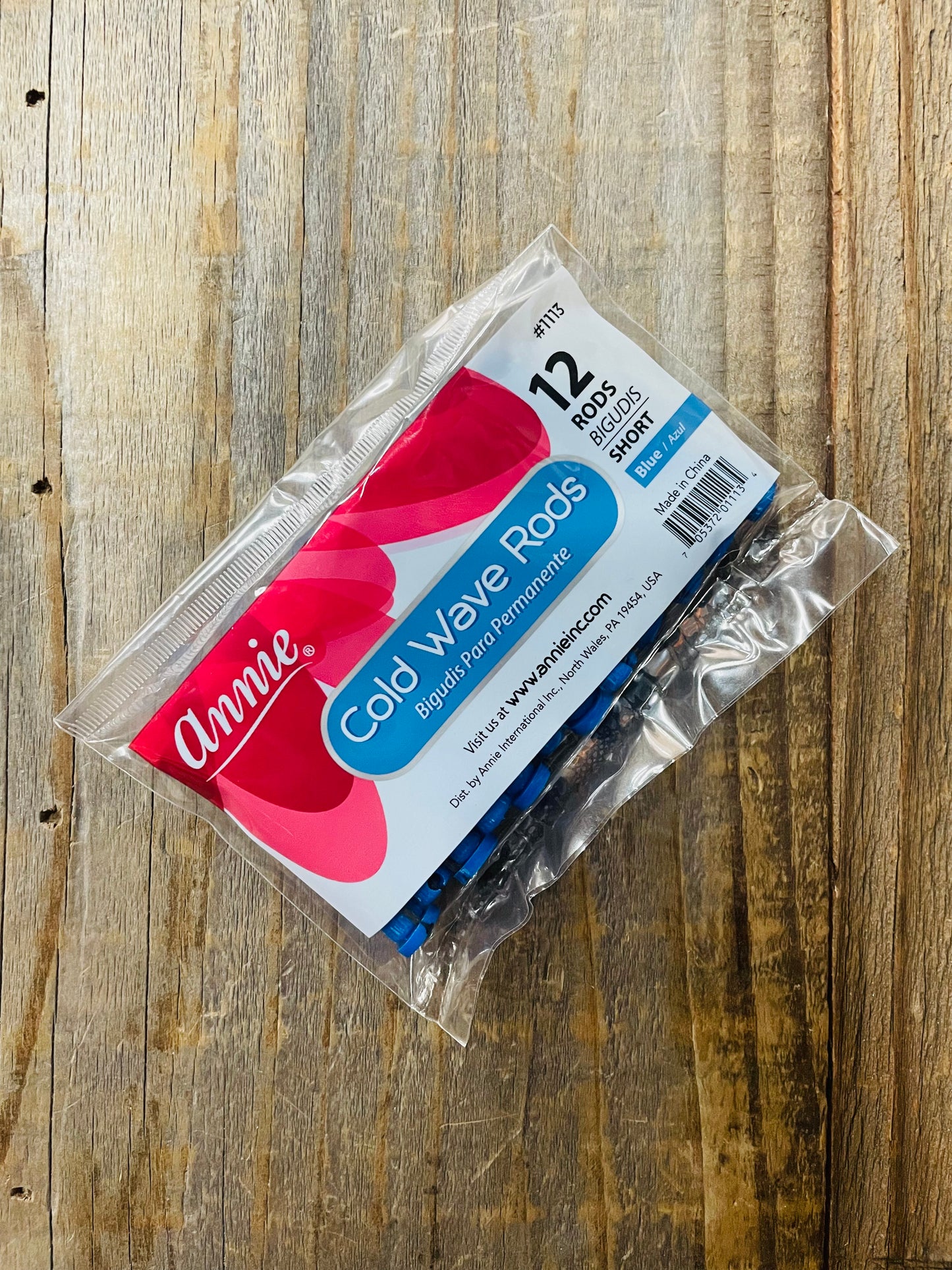 COLD WAVE SHORT ROD - BLUE - 12 PACK