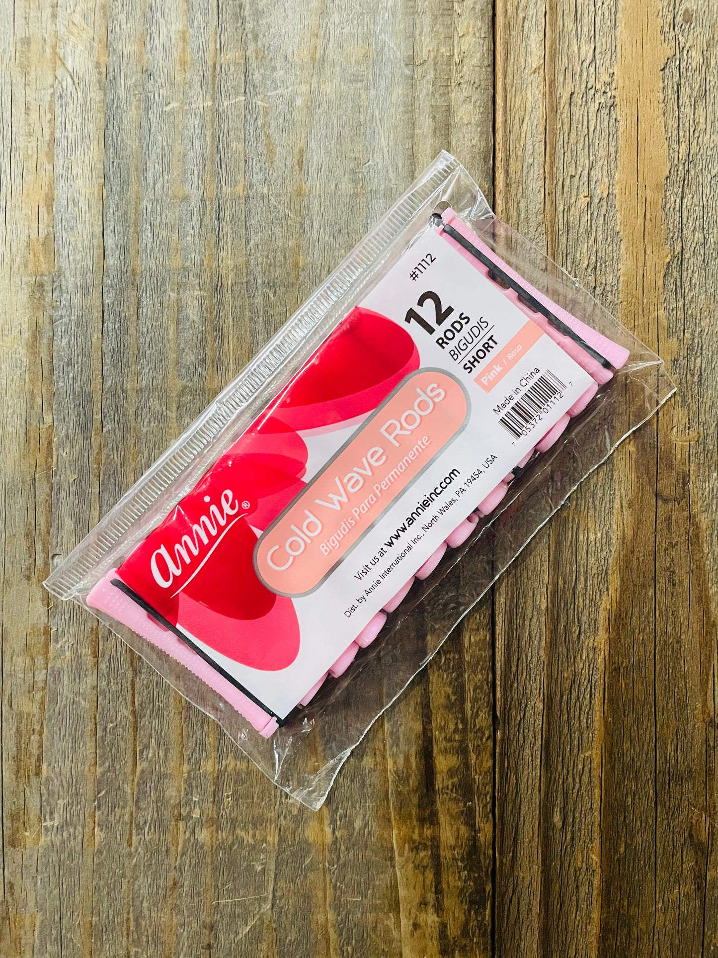 COLD WAVE SHORT ROD - PINK - 12 PACK