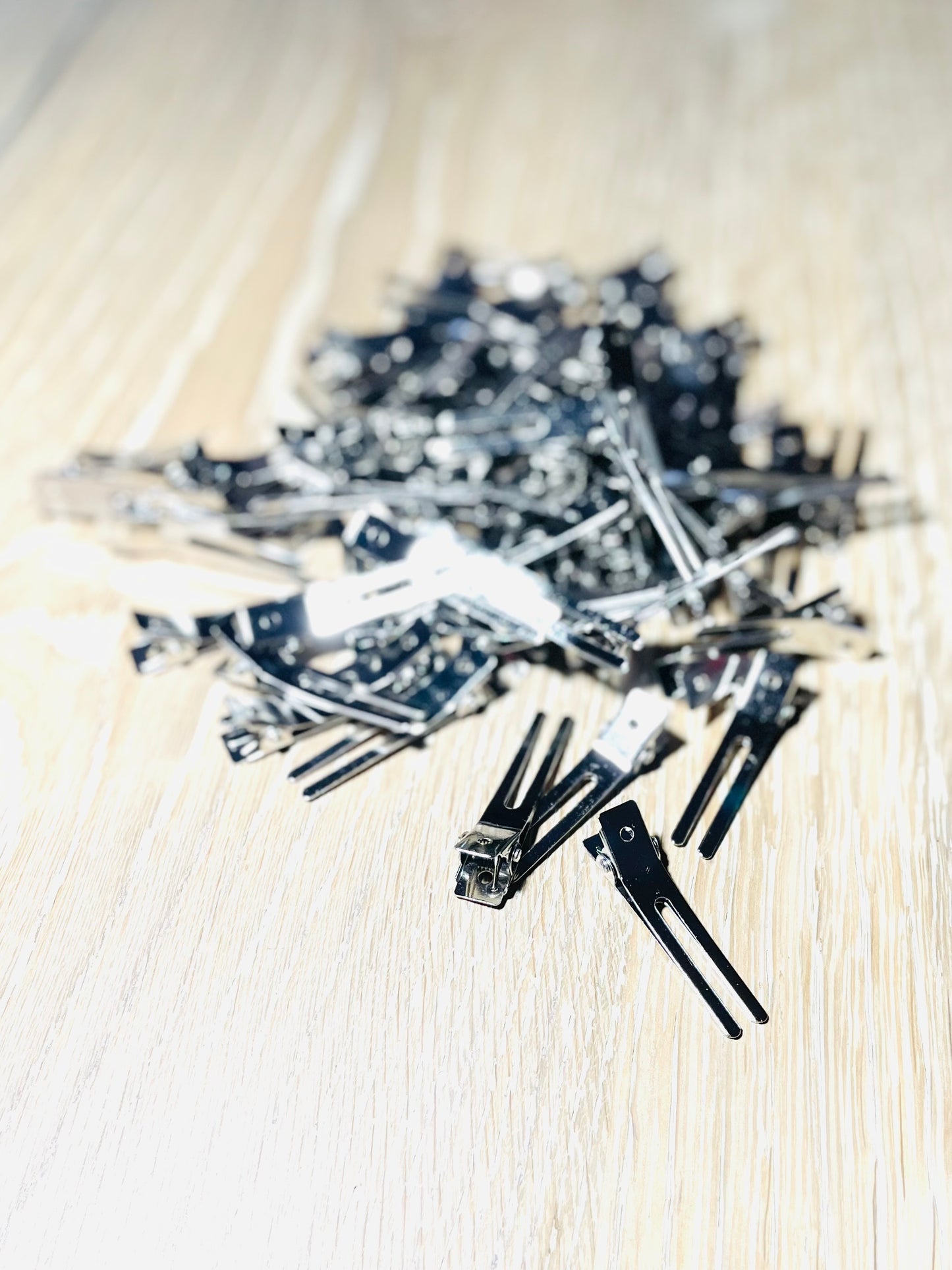 DOUBLE PRONG CLIPS - 80 EACH