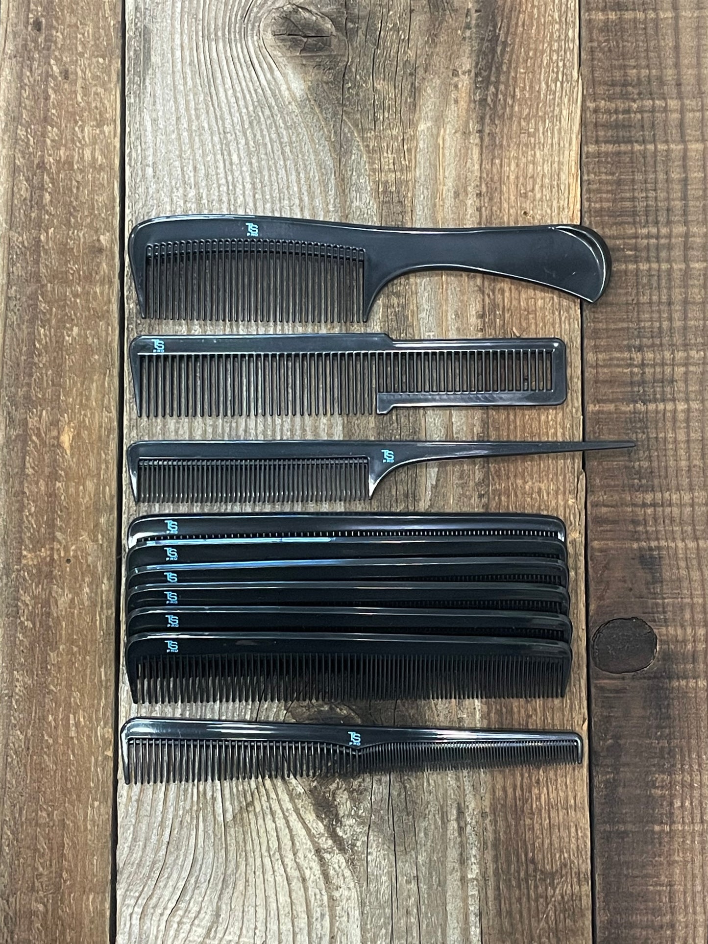 COMB SET - PLASTIC - 9 PIECE