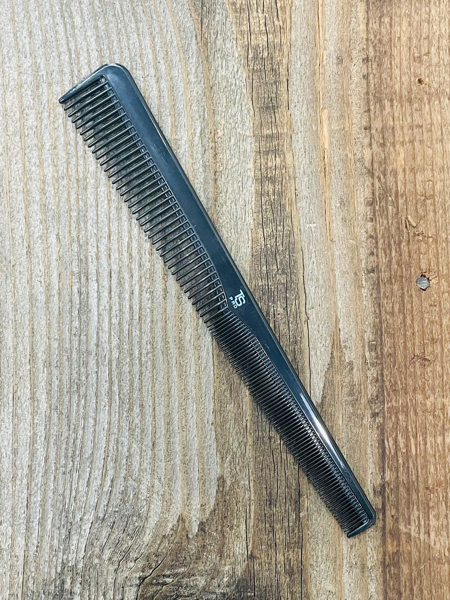 TAPERED BARBER COMB - PLASTIC