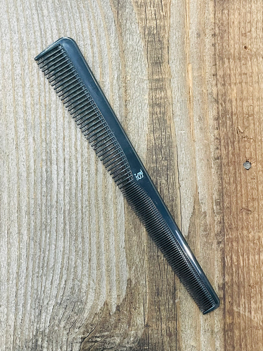 TAPERED BARBER COMB - PLASTIC