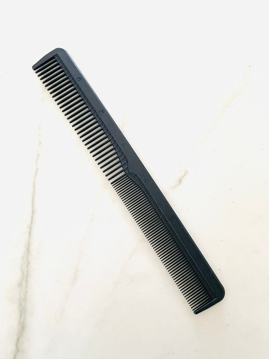 RULED STYLING COMB - PLASTIC - 7 INCH