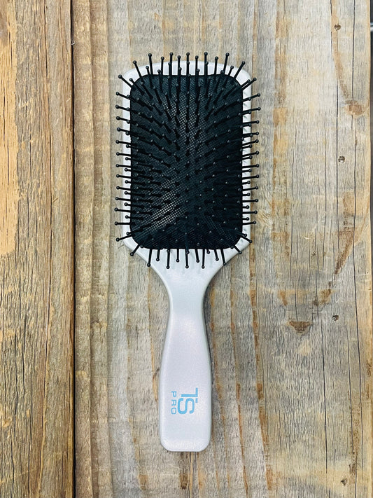 PADDLE BRUSH - SILVER